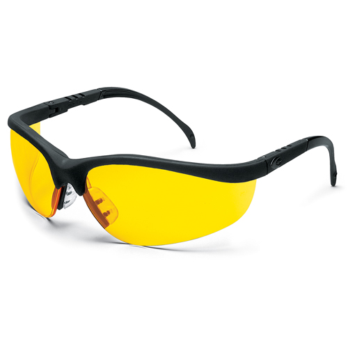 Klondike&reg; Safety Glasses, Amber Lens, Anti-Scratch, Meets/Exceeds CSA Z94.3 Equipment World