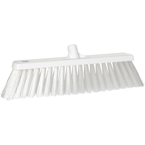 T&ecirc;te de balai-brosse pour grandes particules, 2-1/2", Polyester, Blanc Equipment World