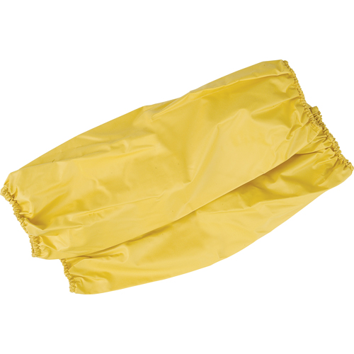 Flame Resistant Sleeves, 18" long, Polyester/PVC, Yellow Equipment World