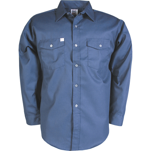 Work Shirts, Men's, Small, Navy Blue Equipment World