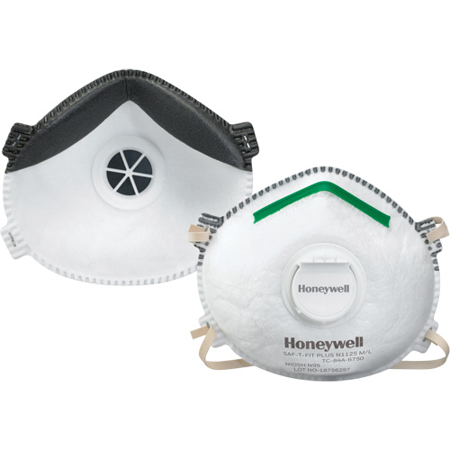 Respirateurs contre les particules Saf-T-Fit Plus N1125, N95, Certifi&eacute; NIOSH, Petit Equipment World