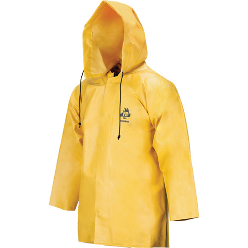 Neo-Slick Chemical & Acid Resistant Rain Jacket, Medium, Yellow, Neoprene Equipment World