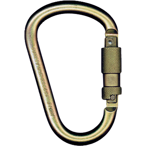 Carabiners, Steel, 5000 lbs Capacity Equipment World