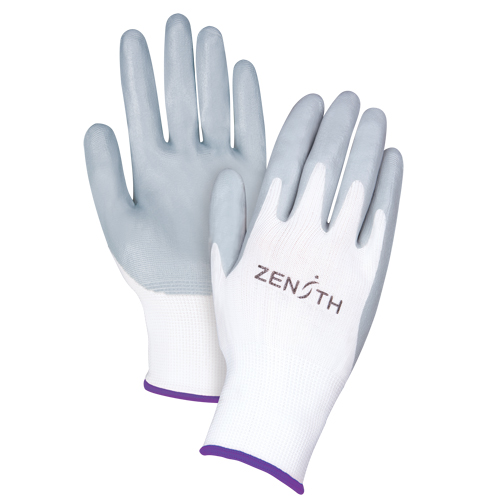 Lightweight Breathable Coated Gloves, 6/X-Small, Foam Nitrile Coating, 13 Gauge, Polyester Shell Equipment World