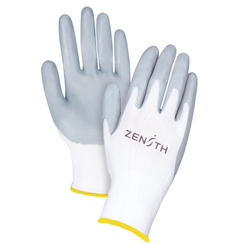 Lightweight Breathable Coated Gloves, 11/2X-Large, Foam Nitrile Coating, 13 Gauge, Polyester Shell Equipment World