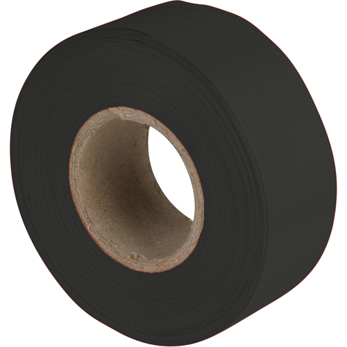 Flagging Tape, 1.2" W x 300' L, Black Equipment World