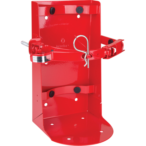 Vehicle Bracket For Fire Extinguishers, Fits 20 lbs. Equipment World