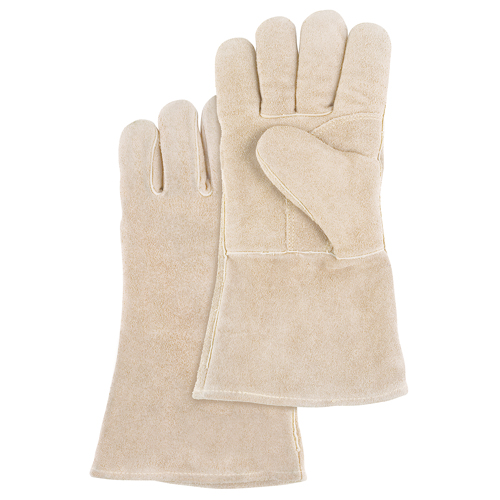 Premium Welder's Gloves, Split Cowhide, Size Large Equipment World