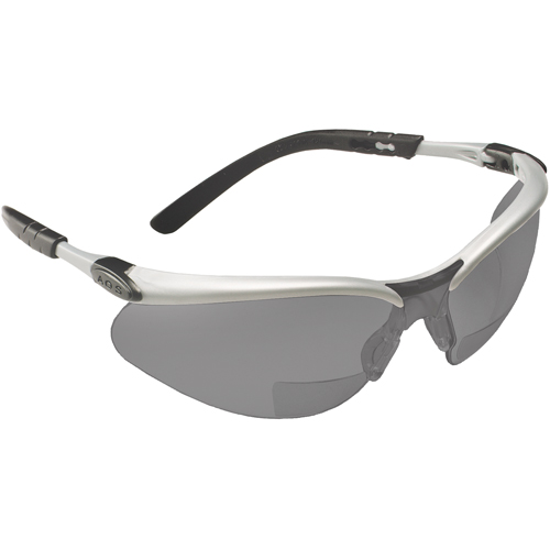 BX Reader Safety Glasses, Anti-Fog, Grey/Smoke, 1.5 Diopter Equipment World