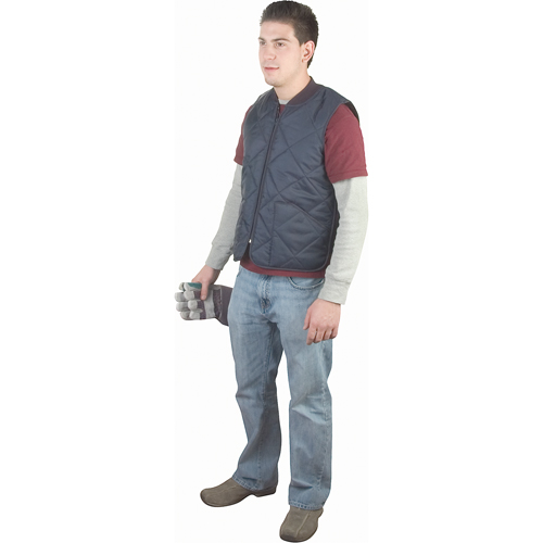 Light-Duty Insulated Cooler Jackets, Vests & Coats, Men's, Small, Navy Blue Equipment World