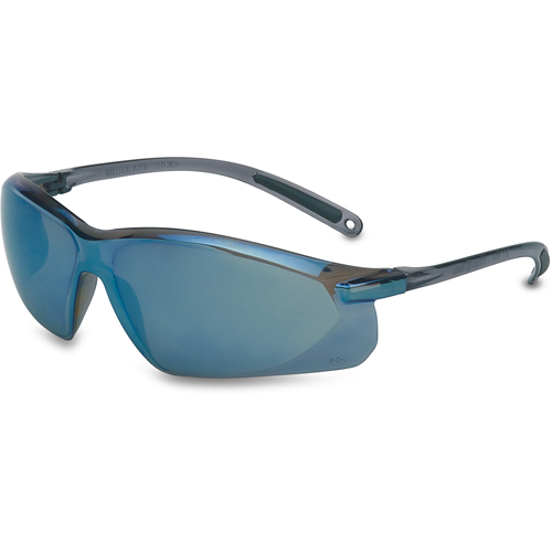 Uvex&reg; A700 Series Safety Glasses, Blue/Mirror Lens, Anti-Scratch, Meets/Exceeds CSA Z94.3 Equipment World