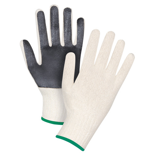 Palm-Coated String Knit Gloves, Poly/Cotton, Single Sided, 7 Gauge, Medium Equipment World