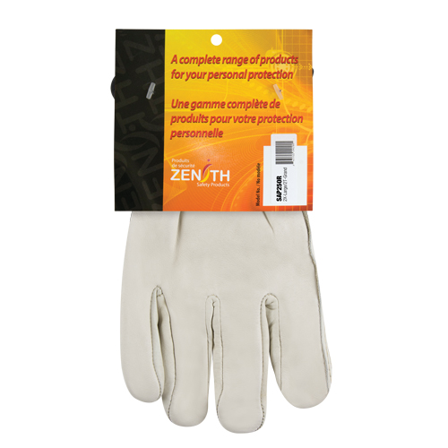 Gants de conducteur doubl&eacute;s pour l'hiver d'usage standard, 2T-Grand, Paume en Cuir fleur de vache, Molleton Equipment World