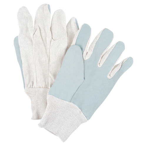 Premium Work Gloves, Large, Split Cowhide Palm Equipment World