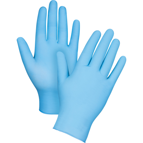 Vending Pack Disposable Gloves, Medium, Nitrile, 4.5-mil, Powder-Free, Blue Equipment World