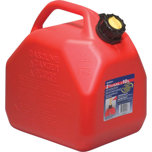 Jerry Cans, 2.5 US gal./10 L, Red, CSA Compliant/ULC Equipment World