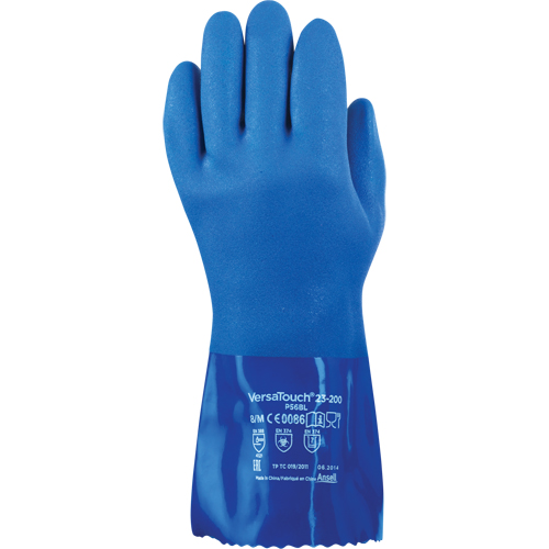 P56BL Insulator Gloves, Size Medium/8, 12" L, PVC Equipment World