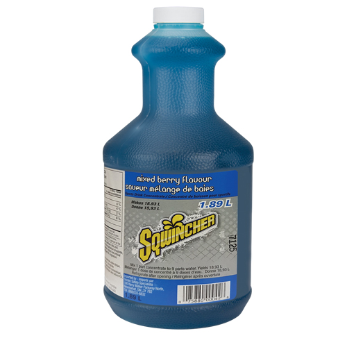 Sqwincher Boisson de r&eacute;hydratation, Concentr&eacute;, M&eacute;lange de baies Equipment World