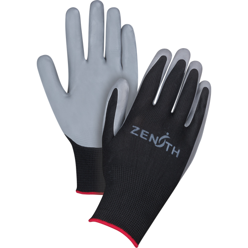 Premium Comfort Coated Gloves, 9/Large, Nitrile Coating, 13 Gauge, Polyester Shell Equipment World