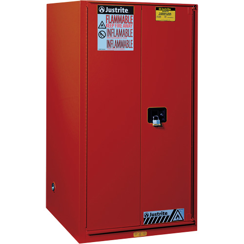 Sure-Grip&reg; EX Combustibles Safety Cabinet for Paint and Ink, 96 gal., 5 Shelves Equipment World