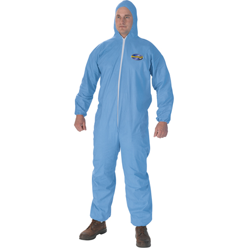Kleenguard A65 Coveralls, Large, Blue, FR Treated Fabric Equipment World