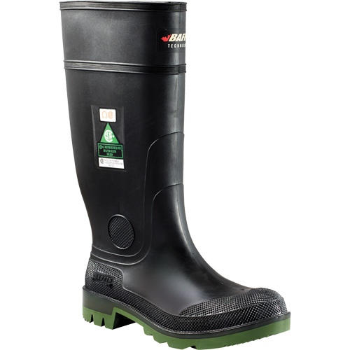 Enduro All Season Industrial Boots, Rubber, Steel Toe, Size 8, Puncture Resistant Sole Equipment World