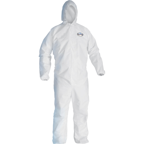Kleenguard A40 Coveralls, Medium, White, Microporous Equipment World