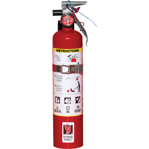 Fire Extinguisher, ABC, 2.5 lbs. Capacity Equipment World
