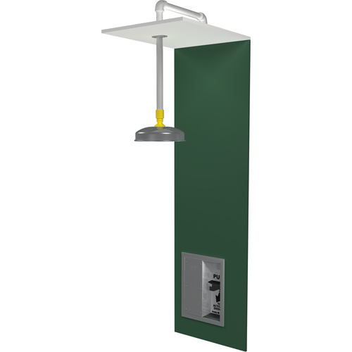 Barrier Free Recess-Mounted Emergency Shower Stations, Wall-Mount Equipment World