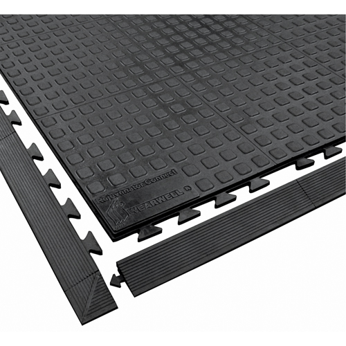 Tapis Rejuvenator Connect No 502, Polyur&eacute;thane, 3' la c, 3' lo, 5/8" &eacute;paisseur, Noir Equipment World