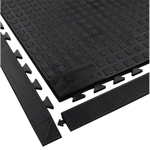 Rejuvenator Connect No. 502, Polyurethane, 3-1/4' W x 3-1/4' L, 5/8" Thick, Yellow Equipment World