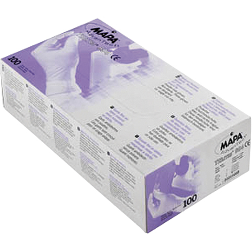 Trilites&reg; Triple Polymer Gloves, Small, Latex/Neoprene/Nitrile, 6-mil, Powder-Free, Purple Equipment World