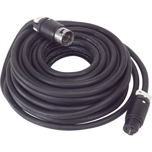 Power Cord for Temporary Power Distribution Units, SOOW, 50 A, 50' Equipment World