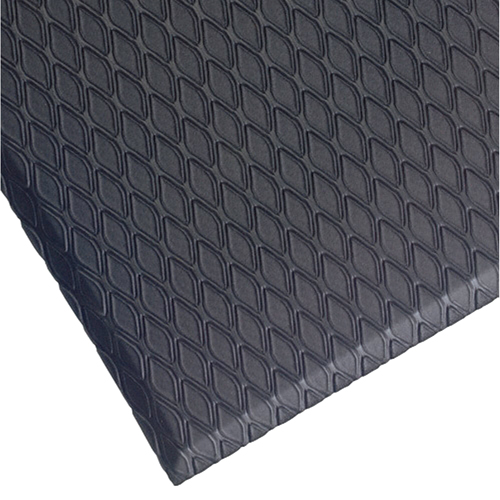 Cushion Max Mats, Diamond, 2' x 3' x 5/8", Charcoal, Nitrile/PVC Equipment World