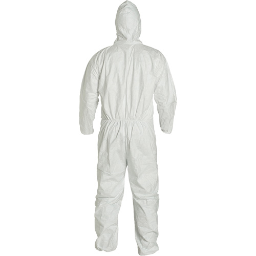 Hooded Coveralls, 3X-Large, White, Tyvek&reg; 400 Equipment World