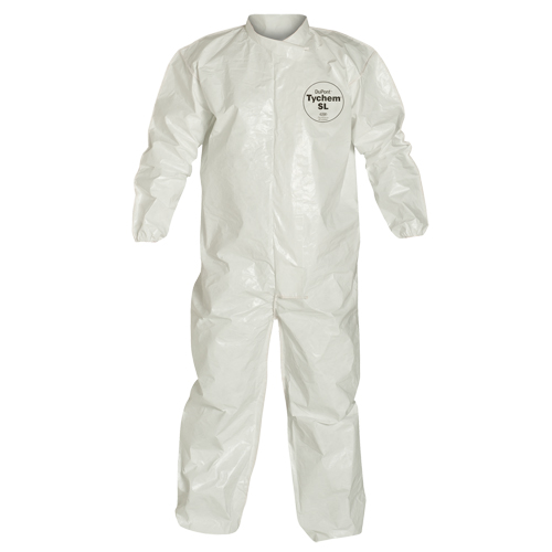 Tychem&reg; 4000 Coveralls, Medium, White Equipment World