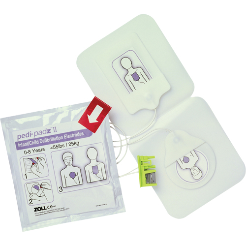 Pedi-Padz&reg; II Electrodes, Zoll AED Plus&reg; For, Class 4 Equipment World