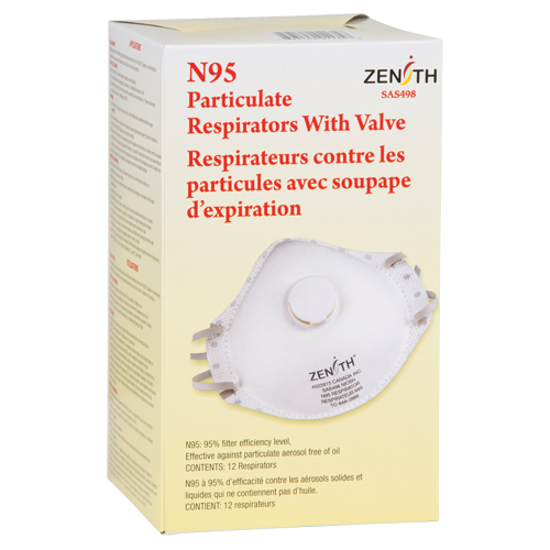 Particulate Respirators, N95, NIOSH Certified, Medium/Large Equipment World