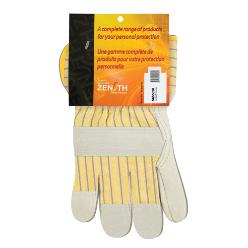 Standard-Duty Dry-Palm Fitters Gloves, Ladies, Grain Cowhide Palm, Cotton Inner Lining Equipment World