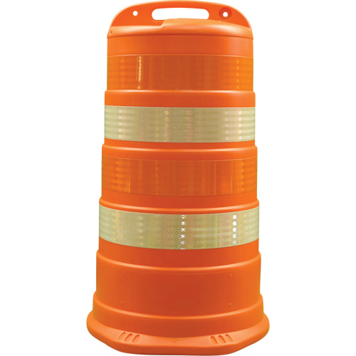 Trailboss Channelizer Drums, 41.27" High, Orange Equipment World