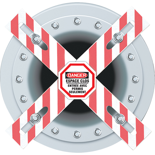 Danger Man-Way Cross Barrier Equipment World