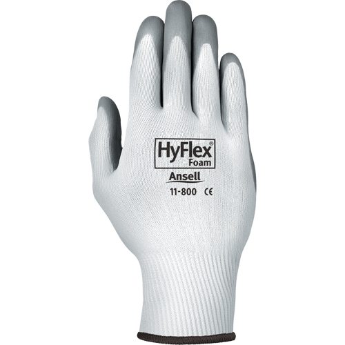 Gants Hyflex 11-800, 10/T-Grand, R&ecirc;vetement Mousse de nitrile, Calibre 15, Enveloppe en Nylon Equipment World
