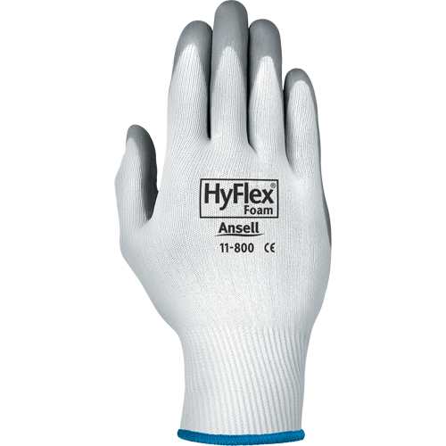 Gants Hyflex 11-800, 11/2T-Grand, R&ecirc;vetement Mousse de nitrile, Calibre 15, Enveloppe en Nylon Equipment World