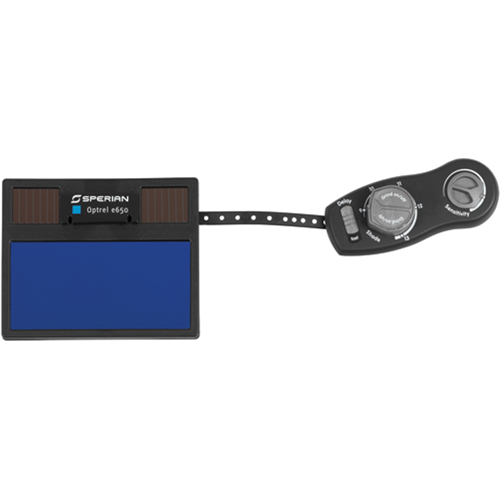 e650 Welding Helmet, 2" W x 4" H Viewing Area, For Use With e650 Equipment World