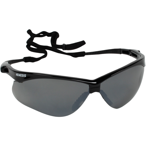 Lunettes de s&eacute;curit&eacute; Nemesis de Kleenguard, Lentille Miroir/Grise/fum&eacute;e, Anti-&eacute;gratignures, ANSI Z87+/R&eacute;pond ou surpasse la norme CSA Z94.3 Equipment World