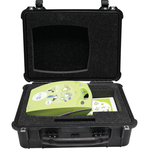 Grande mallette de transport Pelican pour DEA, Zoll AED Plus Pour, Non m&eacute;dical Equipment World