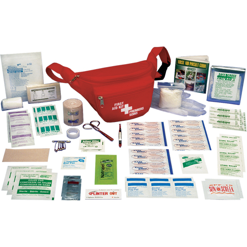 Hikers' First Aid Kits, Class 1 Medical Device, Nylon Bag Equipment World