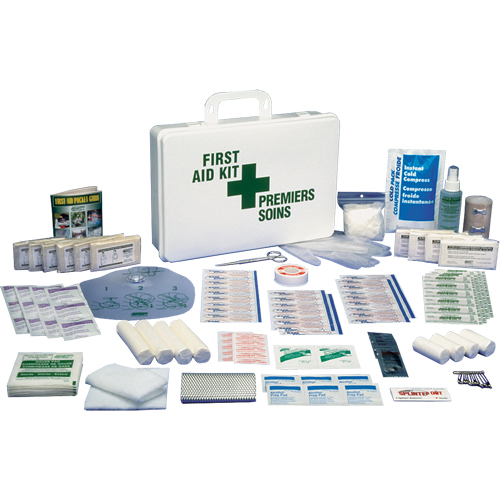 Office Standard First Aid Kits, Class 1 Medical Device, Plastic Box Equipment World
