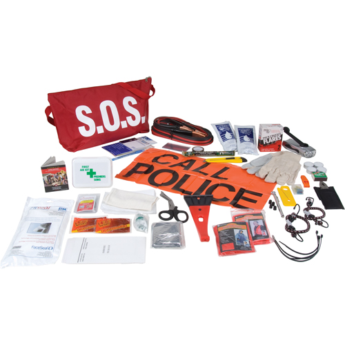 S.O.S. Distress First Aid Kits, Class 1 Medical Device, Nylon Bag Equipment World