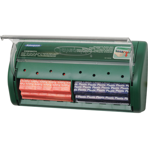 Syst&egrave;mes de distribution de bandages Salvequick (bandages compris) Equipment World